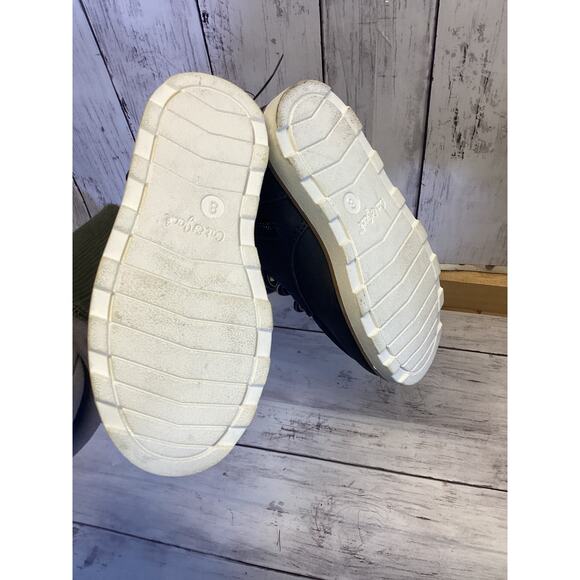 Cat & Jack Toddler Boys' Magnus or Greyson Chukka Boots in Black Size 8 - Picture 3 of 4